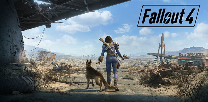 Fallout 4 1920 X 1800, outdoors, one animal, nature, leisure activity Free HD Wallpaper