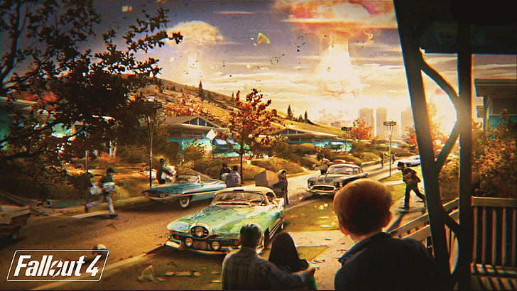 Fallout 4 Concept, fallout, car, lifestyles, night Free HD Wallpaper