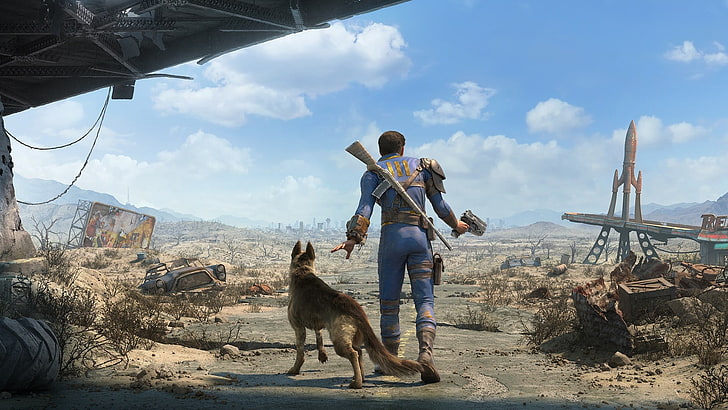 Fallout 4 DLC, domestic, outdoors, full length, nature Free HD Wallpaper
