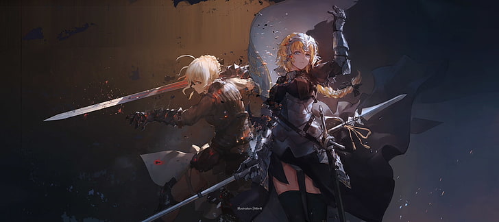 Fate Apocrypha Servants, real people, women, three quarter length, front view Free HD Wallpaper