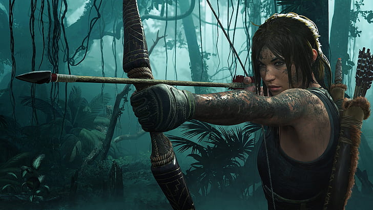 hair, tomb raider, lara croft, shadow of the tomb raider Free HD Wallpaper