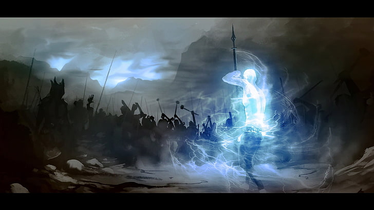 Kaladin Stormblessed Art, music, auto post production filter, event, brandon sanderson Free HD Wallpaper