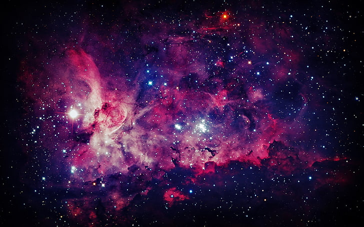 Lagoon Nebula, glowing, illuminated, infinity, space exploration