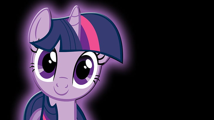 My Little Pony Friendship, twilight, pony, black, sparkle Free HD Wallpaper