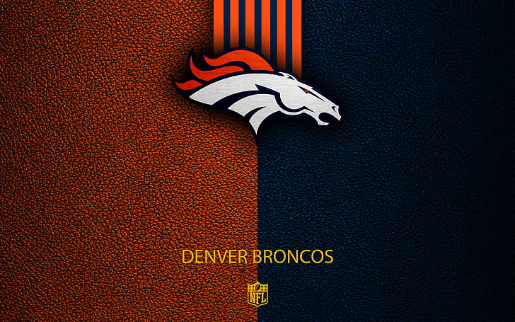 NFL Teams, emblem, denver broncos, nfl, logo Free HD Wallpaper