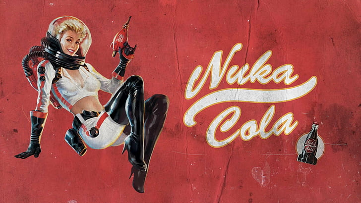 Nuka World, nuka cola, Fallout 4, fallout 4, vault girl Free HD Wallpaper