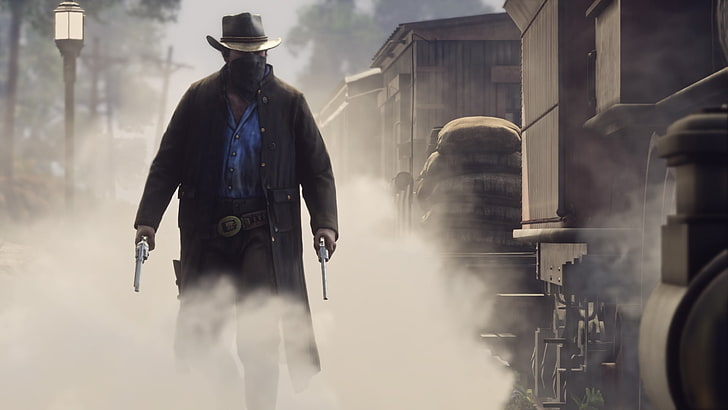 Red Dead Redemption 2 Cheats, building exterior, real people, uniform, rockstar games