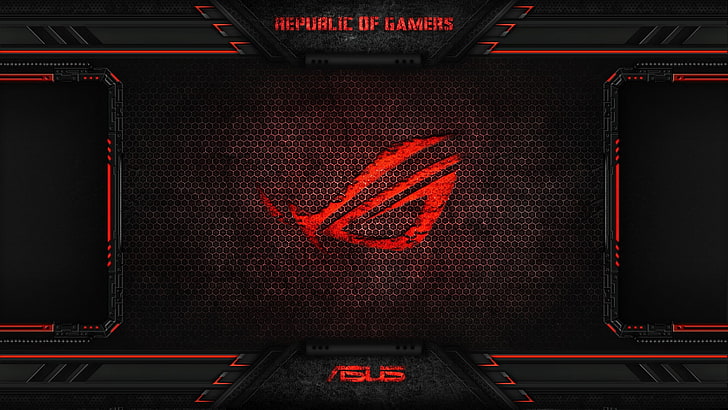 Republic of Gamers HD, service, symbol, transportation, asus rog Free HD Wallpaper