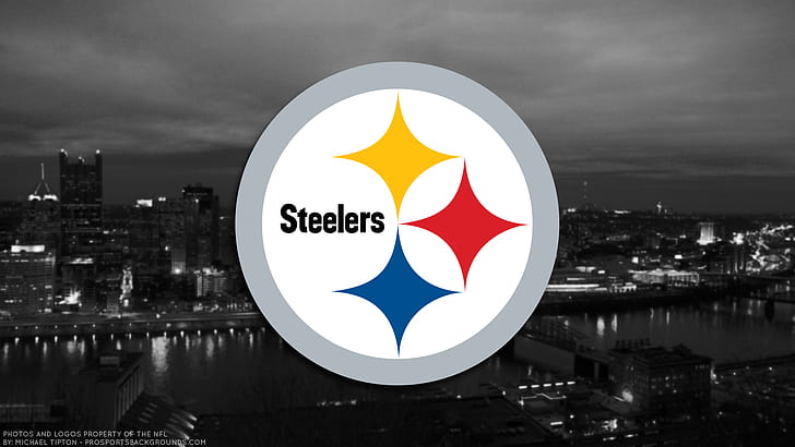 Steel Industry, logo, nfl, football, pittsburgh steelers Free HD Wallpaper