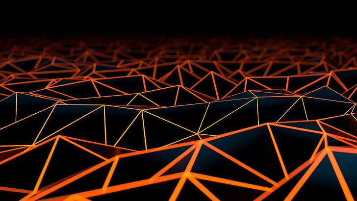 Windows 1.0 Orange, creativity, geometric shape, indoors, shape Free HD Wallpaper