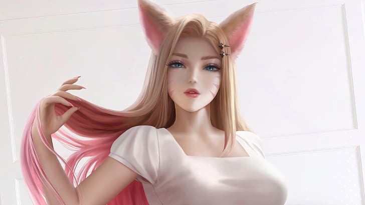 AHRI Skins Anime, kda ahri, league of legends, ahri league of legends, ahri