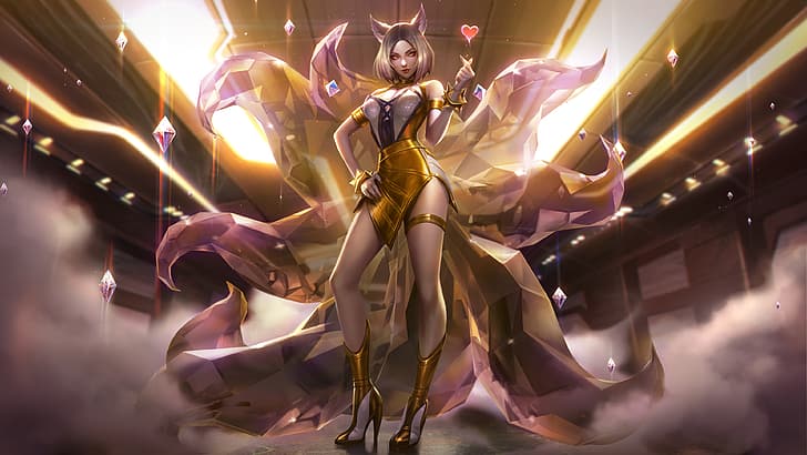 AHRI Wild Rift, leguage of legens, kda, ahri league of legends