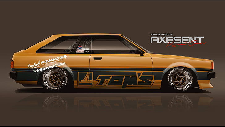 Corolla Wagon, toyota, car, yellow, mode of transportation Free HD Wallpaper