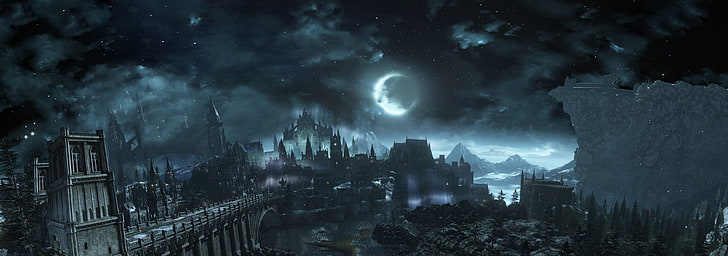 Dark Souls 1920 X 1080, office building exterior, built structure, video games, dark souls Free HD Wallpaper