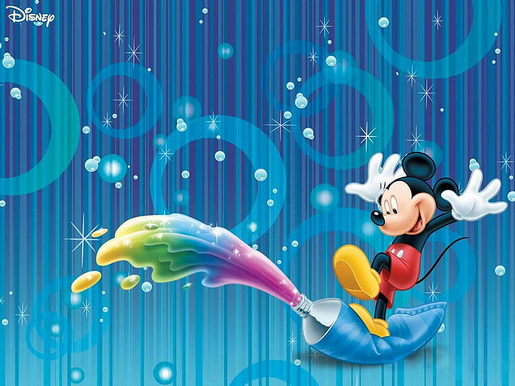 Fondo Mickey Mouse, mickey mouse, cute, walt disney, minnie mouse Free HD Wallpaper