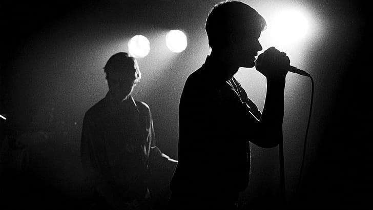 Free Dark, ian curtis, microphone, joy division, music Free HD Wallpaper