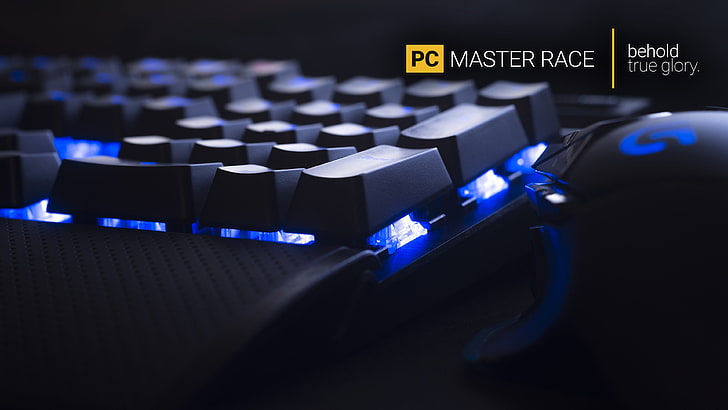 Glorious PC Master Race, studio shot, computer network, equipment, computer Free HD Wallpaper