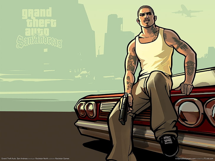 GTA San Andreas PS3, leisure activity, grand theft auto san andreas, young men, women Free HD Wallpaper