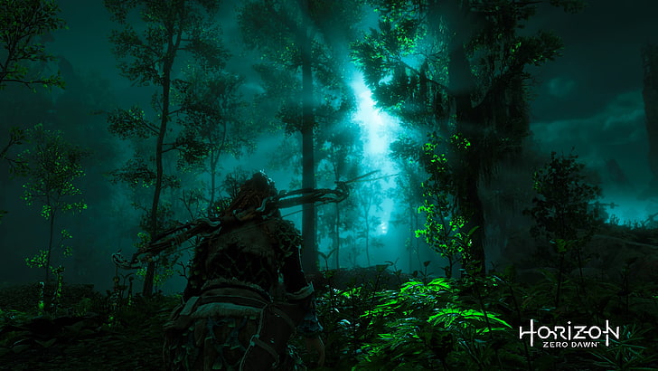 Horizon Zero Dawn Art, plant, no people, dawn, beauty in nature Free HD Wallpaper