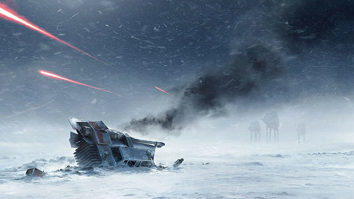 hoth, AT-AT, star wars, atat Free HD Wallpaper