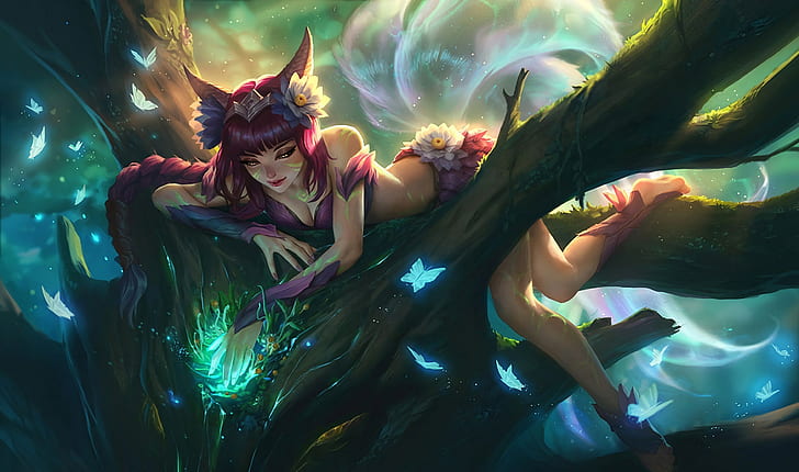 League of Legends New, ahri league of legends, elderwood ahri, league of legends Free HD Wallpaper