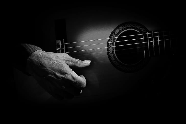 Left Hand Guitar Player, spain, hand  music, musical instrument, guitarist Free HD Wallpaper