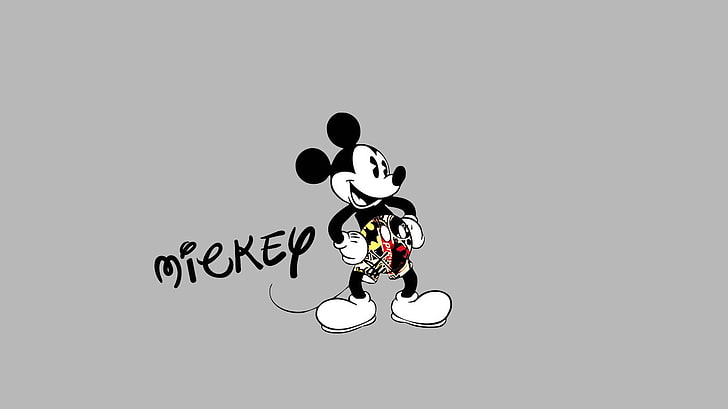 Mickey Mouse, mouse, low angle view, representation, nature Free HD Wallpaper
