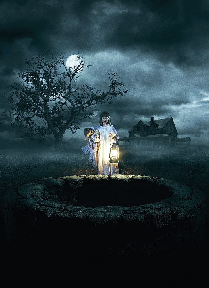 Mysterious Beautiful Fog, annabelle creation, mystery, 2017, thriller Free HD Wallpaper