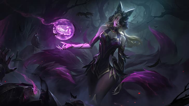 Prestige Coven LeBlanc, shadow, forest, coven, fox girl