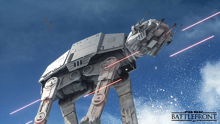 Star Wars Battlefront 2 Mods, atat, star wars battlefront, dice, battle of hoth Free HD Wallpaper