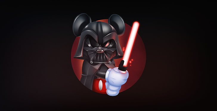 Star Wars Mickey Toys, illuminated, mickey mouse, luxury, electricity Free HD Wallpaper