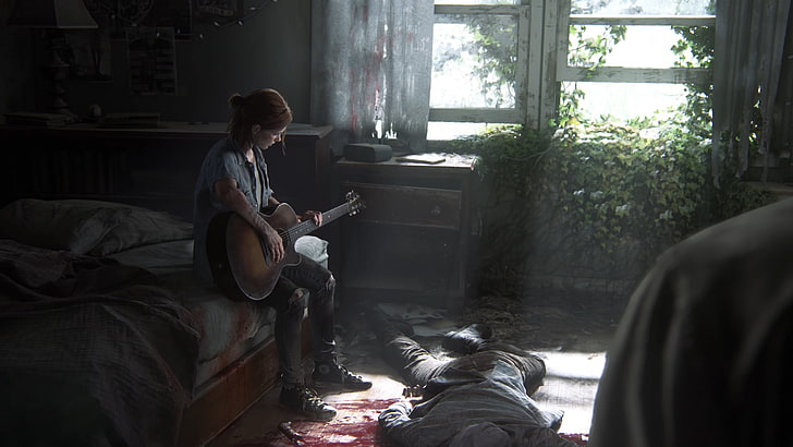 The Last of Us Part II, indoors, lifestyles, domestic room, home interior Free HD Wallpaper