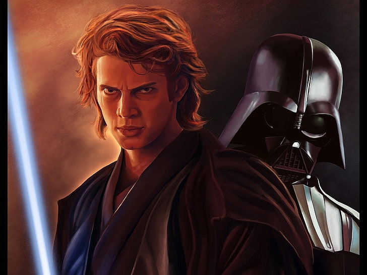 Anakin Skywalker to Darth Vader, star wars, anakin skywalker, sith star wars, darth vader Free HD Wallpaper