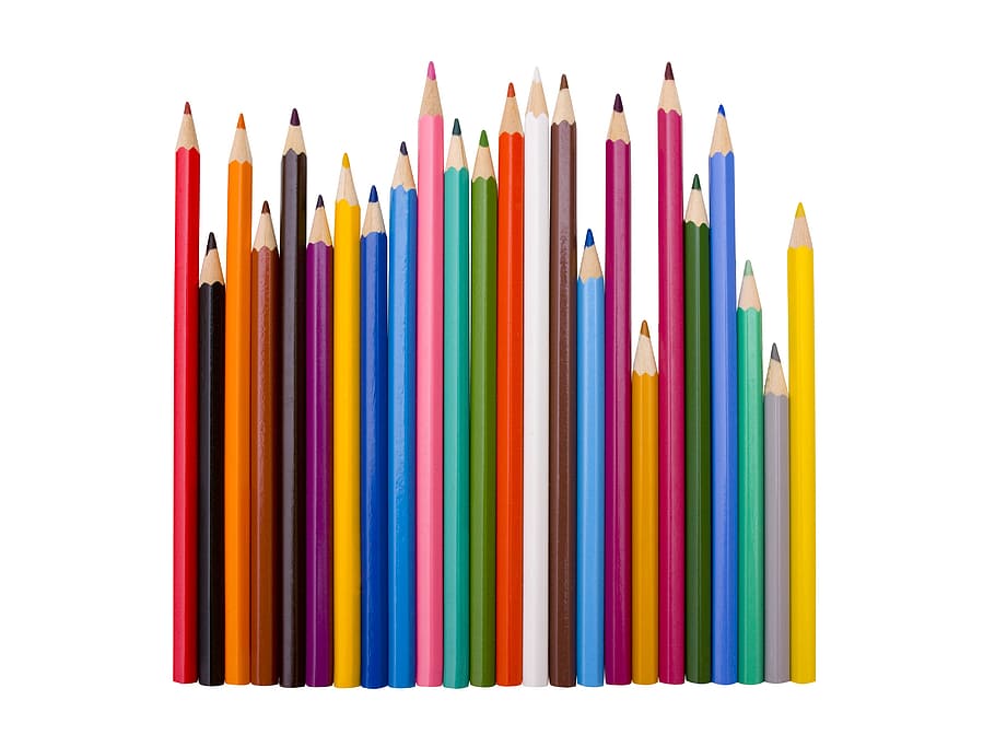 Crayola Colored Pencils, variation, writing, green, writing instrument Free HD Wallpaper