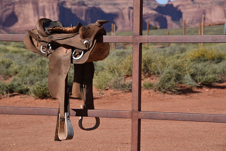 Custom Western Saddles, no people, one person, arizona, animal Free HD Wallpaper