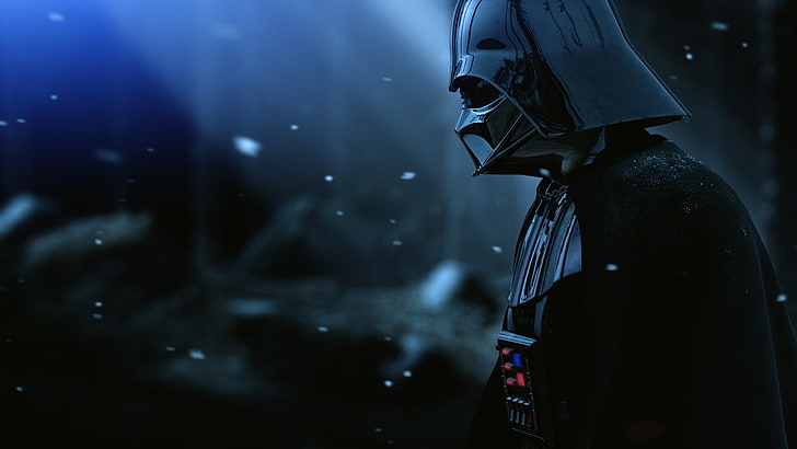 Darth Vader Helmet, evil, adult, villain, rain Free HD Wallpaper