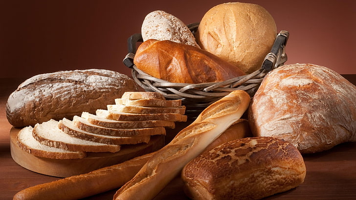 Healthiest Type of Bread, freshness, food, brown bread, breakfast Free HD Wallpaper