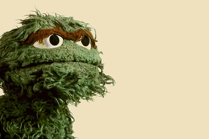 Her Blue Sky, oscar the grouch