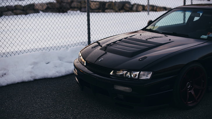 JDM S14 Zenki, wheel, nature, barrier, jdm Free HD Wallpaper