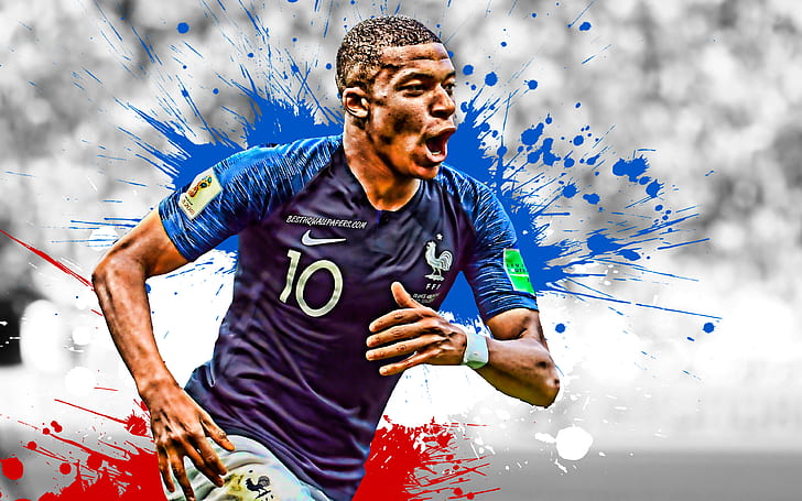 Mbappe France HD, french, kylian mbapp, soccer Free HD Wallpaper