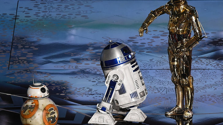 oscar, star wars, r2d2, bb8 Free HD Wallpaper