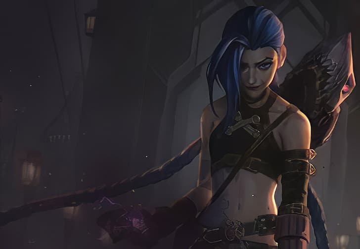 Path of Exile, arcane, jinx league of legends, league of legends, netflix tv series Free HD Wallpaper