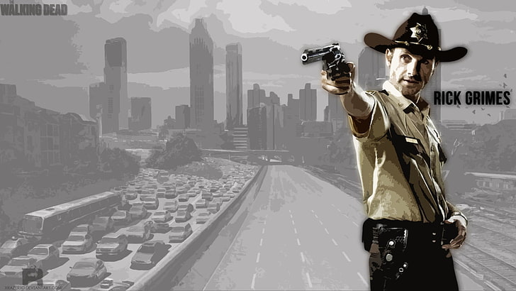 Rick Grimes Season 5, built structure, grimes, cityscape, front view Free HD Wallpaper