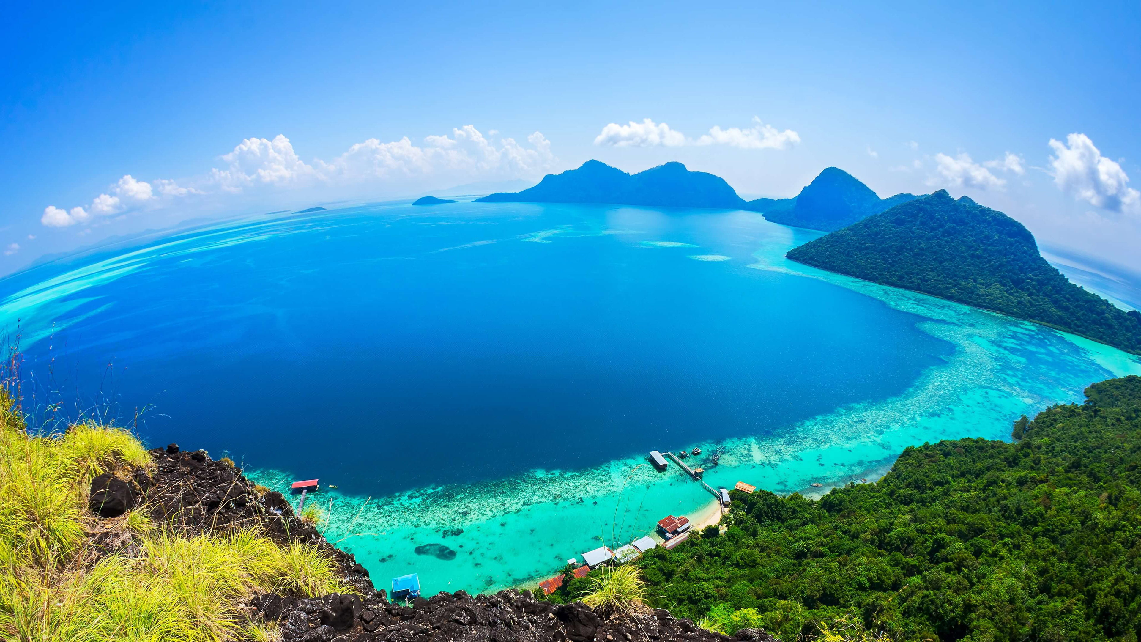 Sipadan Dive, sky, outdoors, jewel, tranquil scene