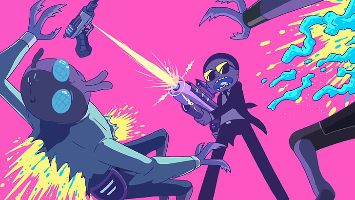 Solar Opposites, run the jewels, tv show, morty smith, rick and morty Free HD Wallpaper