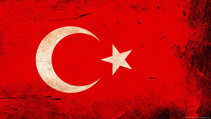 Turkey Map, star shape, day, closeup, white color Free HD Wallpaper