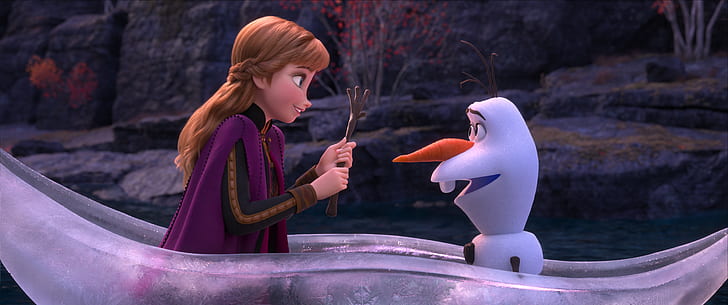 Anna Disney Frozen 2, frozen 2, anna frozen, olaf frozen, movie Free HD Wallpaper