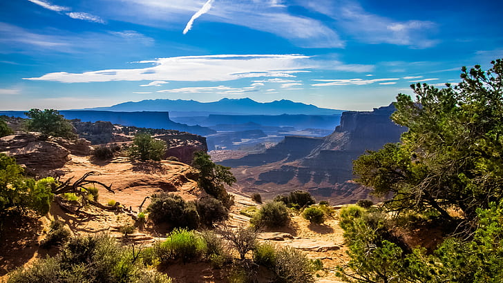 Desert Landscape Pics, scenics, arizona, majestic, desert Free HD Wallpaper
