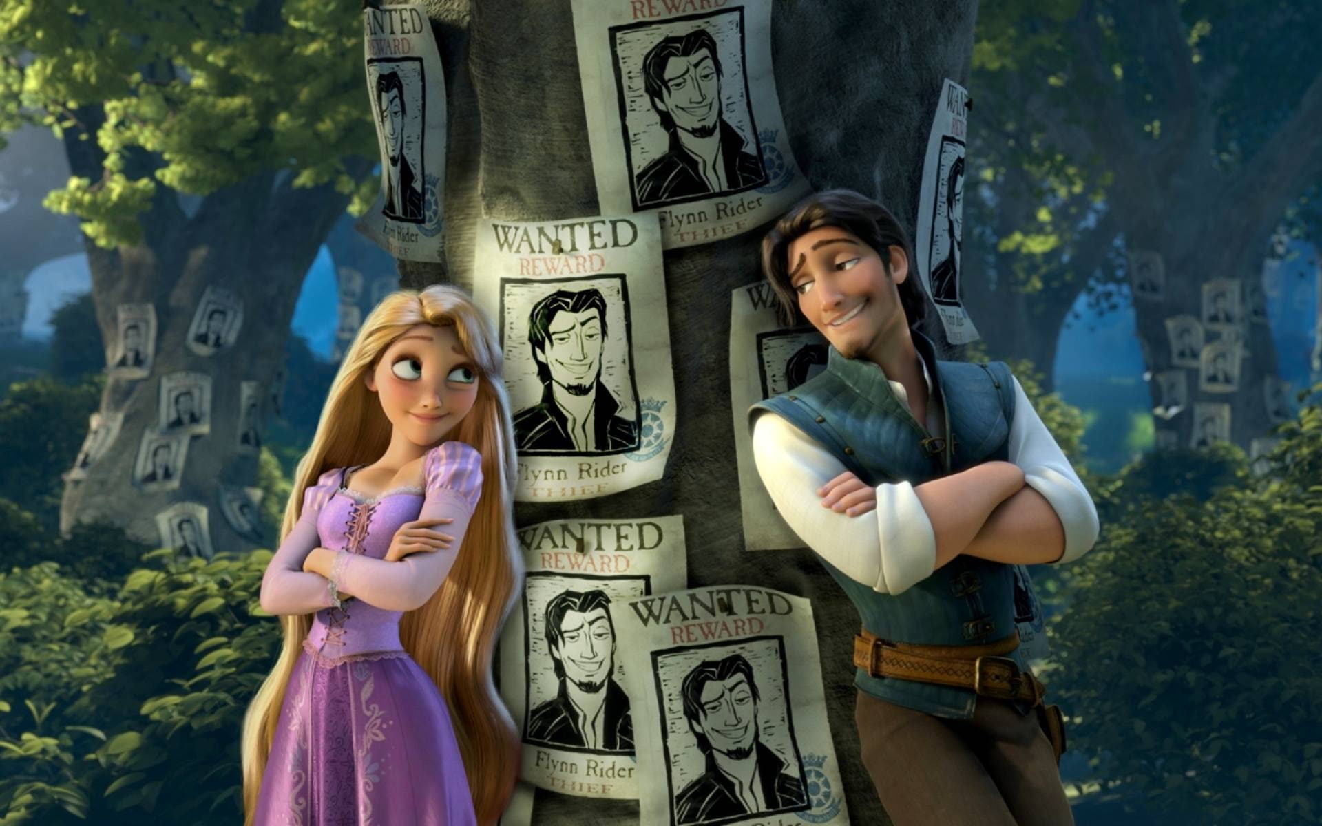 Disney Tangled, cartoon, Wanted, wanted, disney