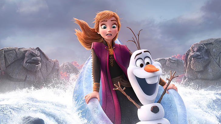 Elsa Frozen 2, olaf frozen, movie, anna frozen, frozen 2 Free HD Wallpaper